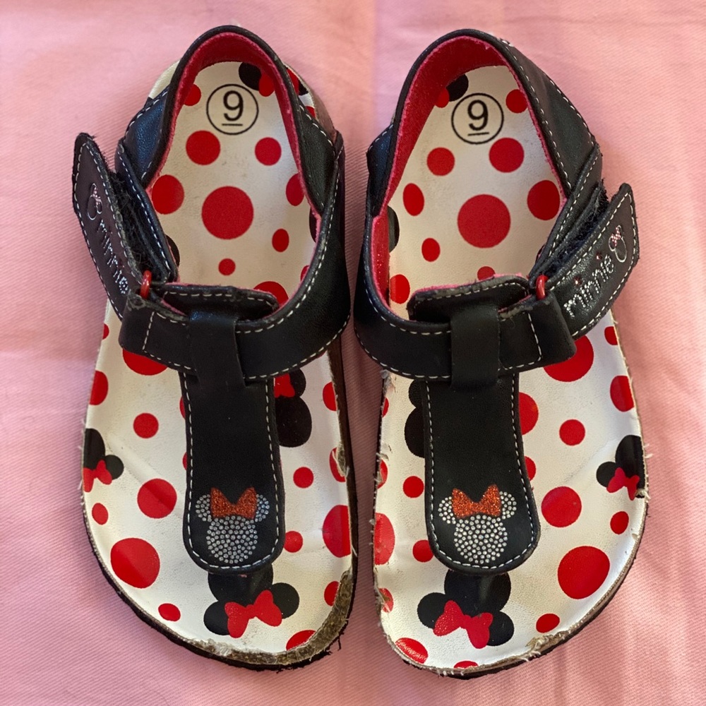 Minnie Mouse ❤️ Sandals -Toddler Girl